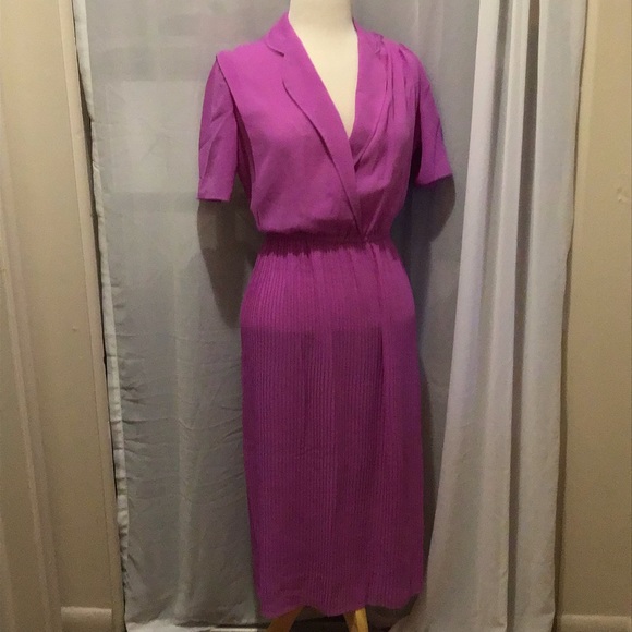 Sheer Vintage Shirt Dress - Picture 2 of 8